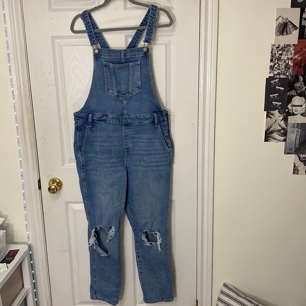Denim Overalls